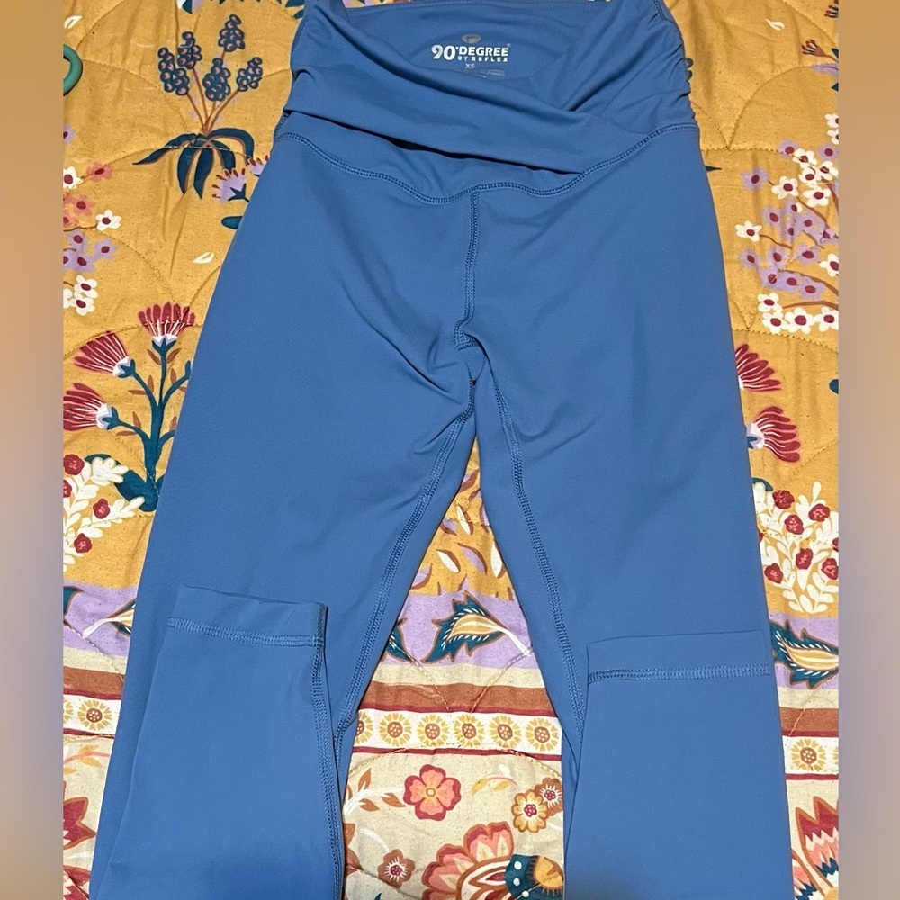 90 Degree By Reflex Women’s light blue Leggings